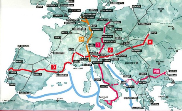 rete transeuropea di trasporti